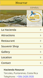 Mobile Screenshot of haciendanosavar.com